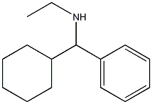 [cyclohexyl(phenyl)methyl](ethyl)amine Struktur