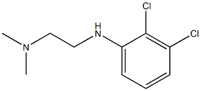 {2-[(2,3-dichlorophenyl)amino]ethyl}dimethylamine Struktur