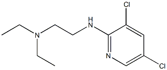 {2-[(3,5-dichloropyridin-2-yl)amino]ethyl}diethylamine Struktur