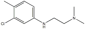 {2-[(3-chloro-4-methylphenyl)amino]ethyl}dimethylamine Struktur