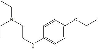 {2-[(4-ethoxyphenyl)amino]ethyl}diethylamine Struktur