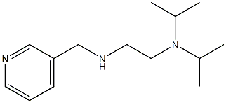 {2-[bis(propan-2-yl)amino]ethyl}(pyridin-3-ylmethyl)amine Struktur