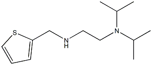 {2-[bis(propan-2-yl)amino]ethyl}(thiophen-2-ylmethyl)amine Struktur