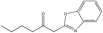 1-(1,3-benzoxazol-2-yl)hexan-2-one Struktur