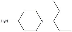 1-(1-ethylpropyl)piperidin-4-amine Struktur