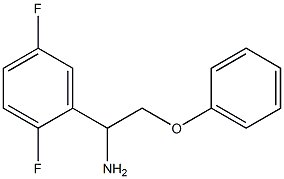 1-(2,5-difluorophenyl)-2-phenoxyethanamine Struktur