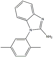 1-(2,5-dimethylphenyl)-1H-1,3-benzodiazol-2-amine Struktur