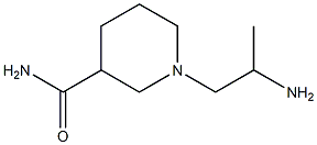 1-(2-aminopropyl)piperidine-3-carboxamide Struktur