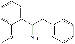 1-(2-methoxyphenyl)-2-(pyridin-2-yl)ethan-1-amine Struktur