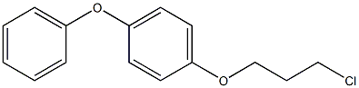 1-(3-chloropropoxy)-4-phenoxybenzene Struktur