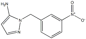 1-(3-nitrobenzyl)-1H-pyrazol-5-amine Struktur