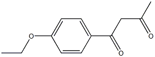 1-(4-ethoxyphenyl)butane-1,3-dione Struktur