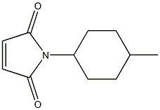 1-(4-methylcyclohexyl)-2,5-dihydro-1H-pyrrole-2,5-dione Struktur