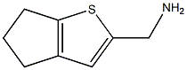 1-(5,6-dihydro-4H-cyclopenta[b]thien-2-yl)methanamine Struktur