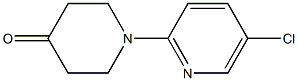 1-(5-chloropyridin-2-yl)piperidin-4-one Struktur