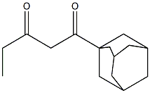 1-(adamantan-1-yl)pentane-1,3-dione Struktur