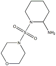 1-(morpholine-4-sulfonyl)piperidin-2-amine Struktur