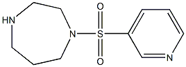 1-(pyridin-3-ylsulfonyl)-1,4-diazepane Struktur