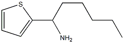 1-(thiophen-2-yl)hexan-1-amine Struktur