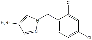 1-[(2,4-dichlorophenyl)methyl]-1H-pyrazol-4-amine Struktur