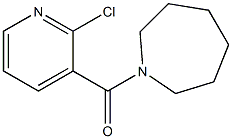 1-[(2-chloropyridin-3-yl)carbonyl]azepane Struktur