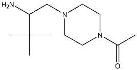 1-[(4-acetylpiperazin-1-yl)methyl]-2,2-dimethylpropylamine Struktur