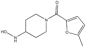 1-[(5-methylfuran-2-yl)carbonyl]piperidine-4-hydroxylamine Struktur