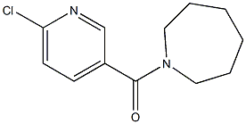 1-[(6-chloropyridin-3-yl)carbonyl]azepane Struktur