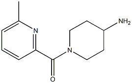 1-[(6-methylpyridin-2-yl)carbonyl]piperidin-4-amine Struktur