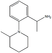 1-[2-(2-methylpiperidin-1-yl)phenyl]ethan-1-amine Struktur