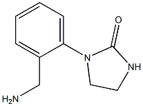 1-[2-(aminomethyl)phenyl]imidazolidin-2-one Struktur