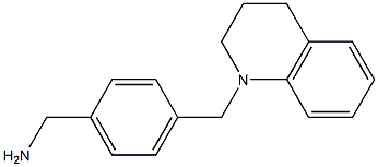 1-[4-(3,4-dihydroquinolin-1(2H)-ylmethyl)phenyl]methanamine Struktur