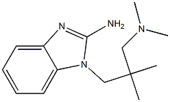 1-{2-[(dimethylamino)methyl]-2-methylpropyl}-1H-1,3-benzodiazol-2-amine Struktur