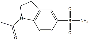 1-acetylindoline-5-sulfonamide Struktur