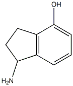 1-aminoindan-4-ol Struktur