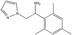 1-mesityl-2-(1H-pyrazol-1-yl)ethanamine Struktur