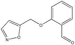 2-(1,2-oxazol-5-ylmethoxy)benzaldehyde Struktur