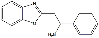 2-(1,3-benzoxazol-2-yl)-1-phenylethan-1-amine Struktur