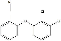 2-(2,3-dichlorophenoxy)benzonitrile Struktur