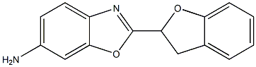 2-(2,3-dihydro-1-benzofuran-2-yl)-1,3-benzoxazol-6-amine Struktur