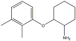 2-(2,3-dimethylphenoxy)cyclohexan-1-amine Struktur