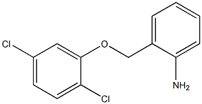 2-(2,5-dichlorophenoxymethyl)aniline Struktur