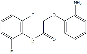 2-(2-aminophenoxy)-N-(2,6-difluorophenyl)acetamide Struktur