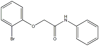 2-(2-bromophenoxy)-N-phenylacetamide Struktur