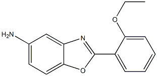 2-(2-ethoxyphenyl)-1,3-benzoxazol-5-amine Struktur