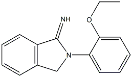 2-(2-ethoxyphenyl)-2,3-dihydro-1H-isoindol-1-imine Struktur