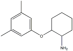 2-(3,5-dimethylphenoxy)cyclohexan-1-amine Struktur