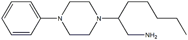 2-(4-phenylpiperazin-1-yl)heptan-1-amine Struktur