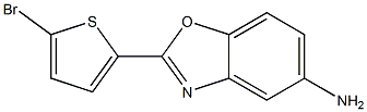 2-(5-bromothien-2-yl)-1,3-benzoxazol-5-amine Struktur