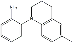 2-(6-methyl-1,2,3,4-tetrahydroquinolin-1-yl)aniline Struktur